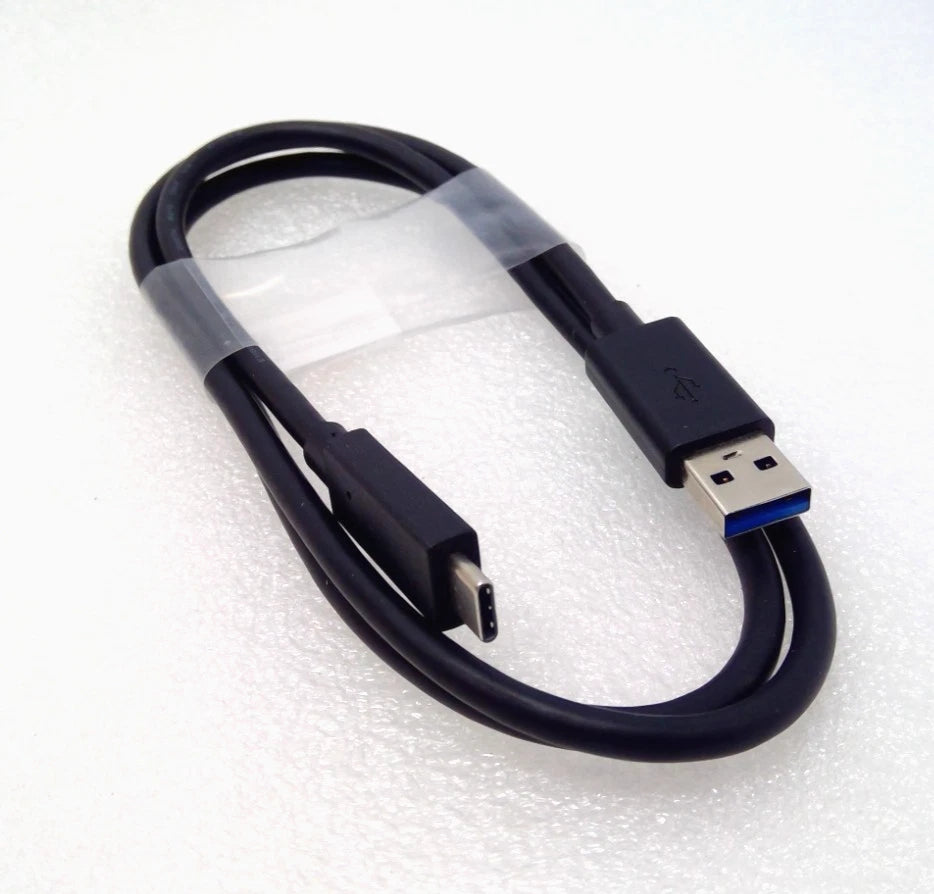 LOT OF 10 DELL SUPER HIGH SPEED USB-C to USB-A 3.1 CABLE E118077-D 3.4 FT/ 40 in