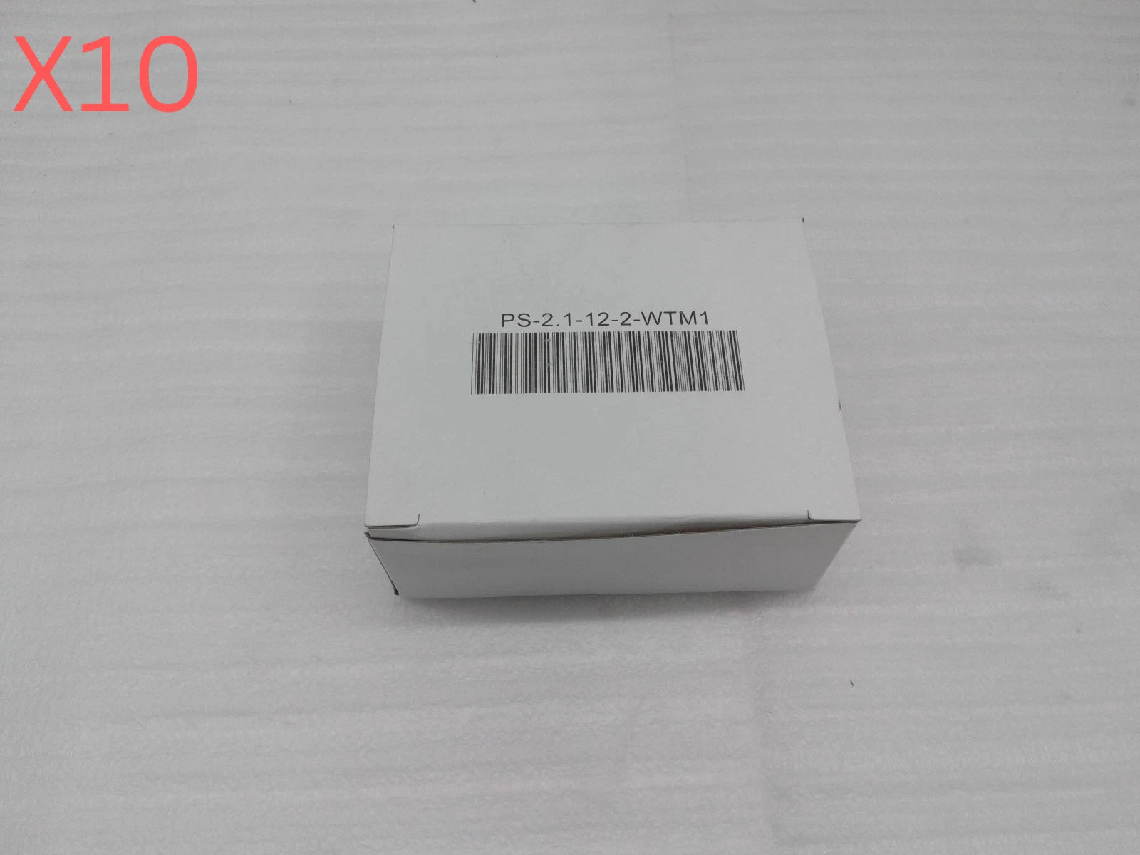 Lot of 10 ChallengerCableSales PS-2.1-12-2-WTM1, 12VDC 2A, AC Wall Adapter