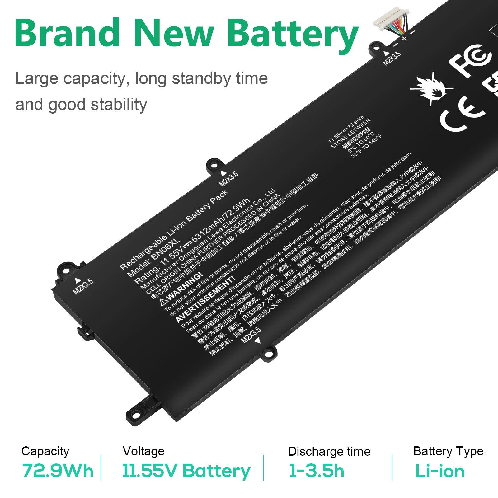 BN06XL Battery For HP Spectre X360 15-EB 15T-EB 15-eb0019TX 15T-eb000 15t-eb100