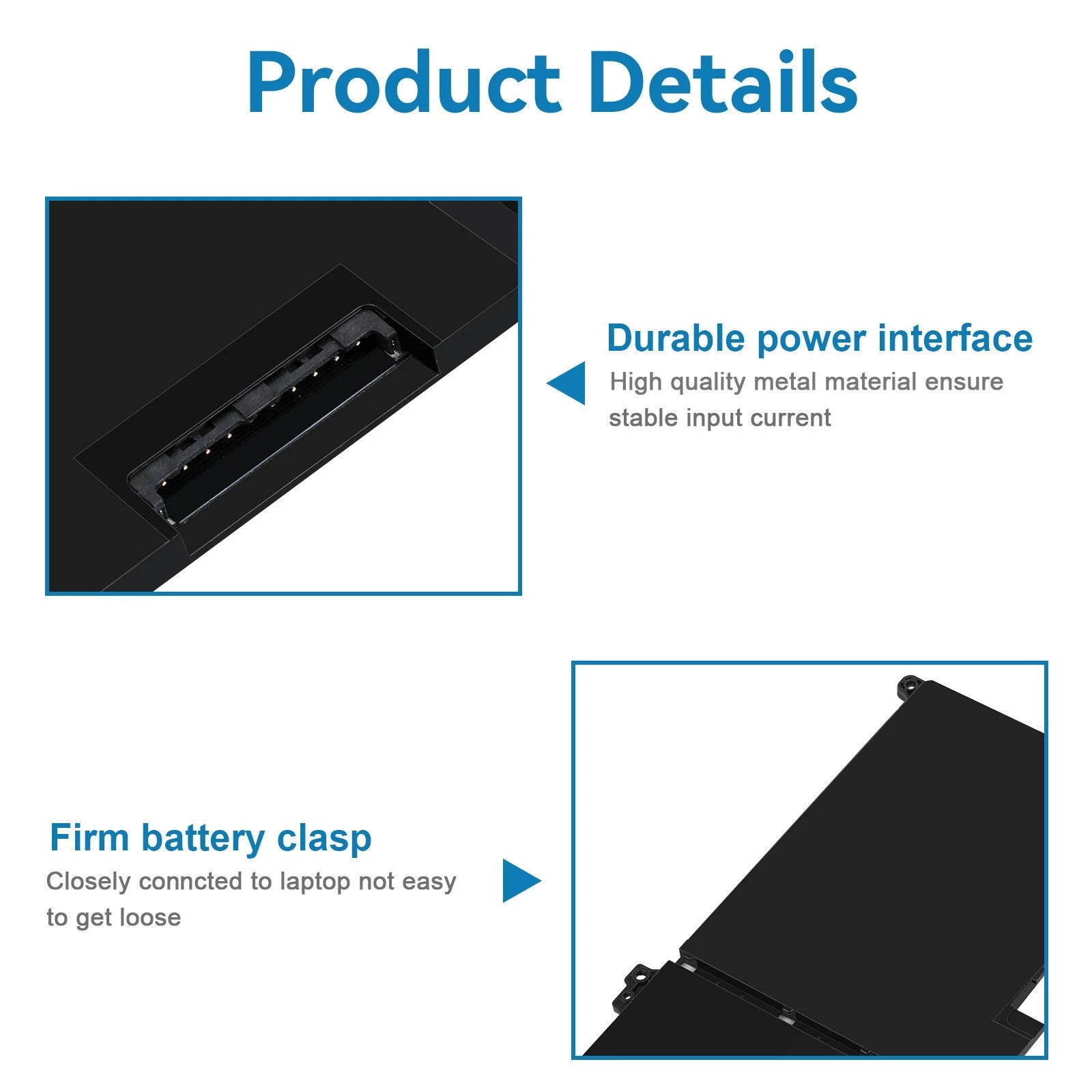 0G74G OG74G Battery Replacement for Dell Latitude 5300 2-in-1 5310 7300 7400