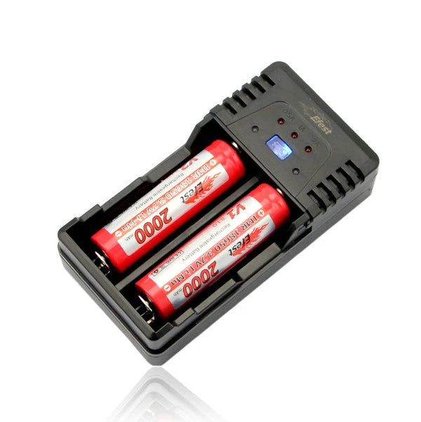 Efest BIO V2 Intelligent 2 Bay Battery Charger With Car Cable