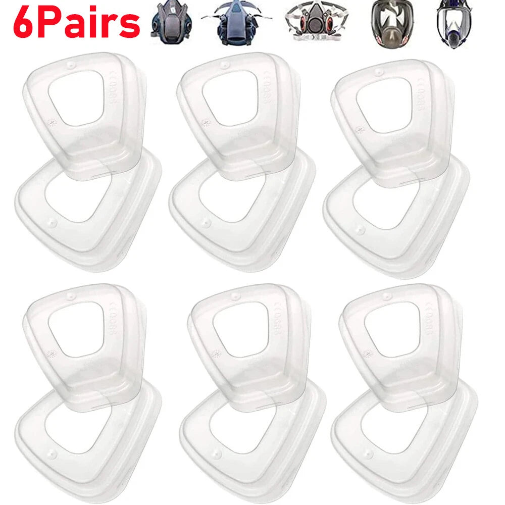 12PCS 501 Filter Retainer Cover For 5N11 5P71 7502 6200 Respirator Mask Filter