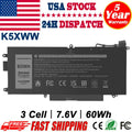 Battery for Dell Latitude 5289 7389 7390 2-in-1 71TG4 071TG4 K5XWW X49C1 60Wh US