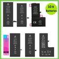 Premium Quality Replacement Battery For iPhone 5 6S 7 8 11 12 13 XR XS LOT (10x)