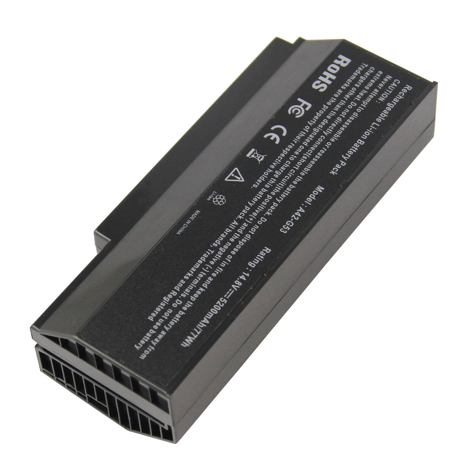 New 5200mAh A42-G73 Battery for Asus G73 G73JH G73JW G73SW Series G73-52