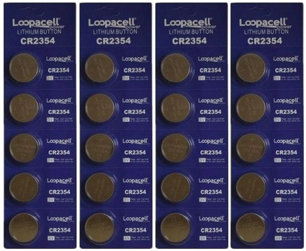 20X NEW CR2354 Lithium 3V Button Cell Batteries For Portable Devices *LOOPACELL*