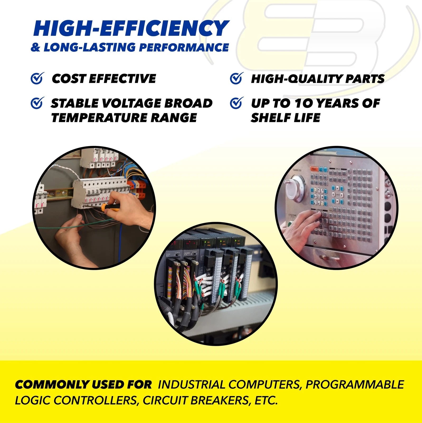 PLC Compatible With Battery Energy+ For BR2/3A-AB 1756-BA2 1756-L6X