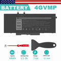 Lot 10 4GVMP Battery 68Wh For Dell Latitude 5400 5500 Precision 3540 9JRYT C5GV2
