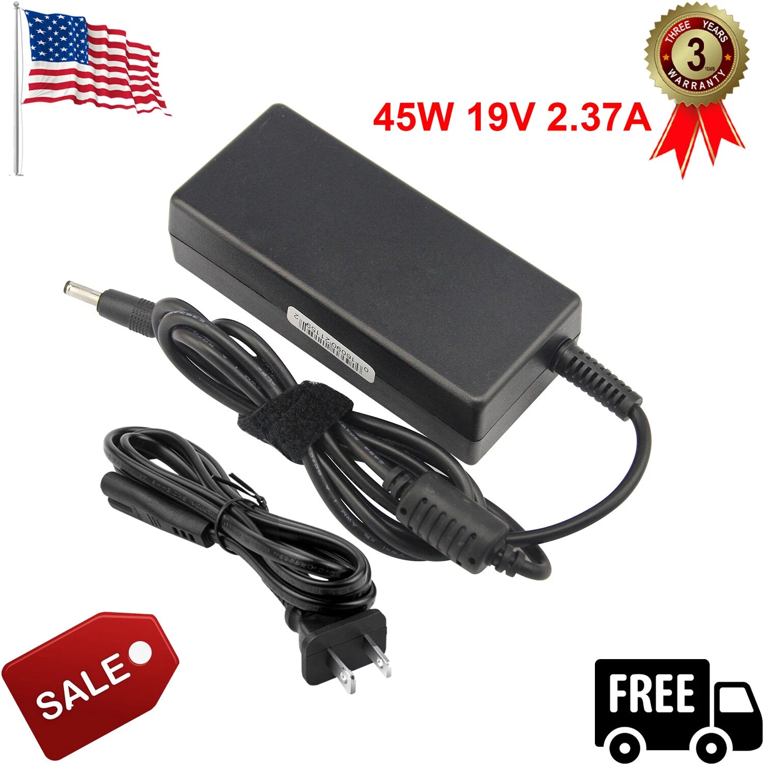AC Adapter Charger For Asus E402MA F555L Q200E R540N X200CA X541N ZenBook UX305