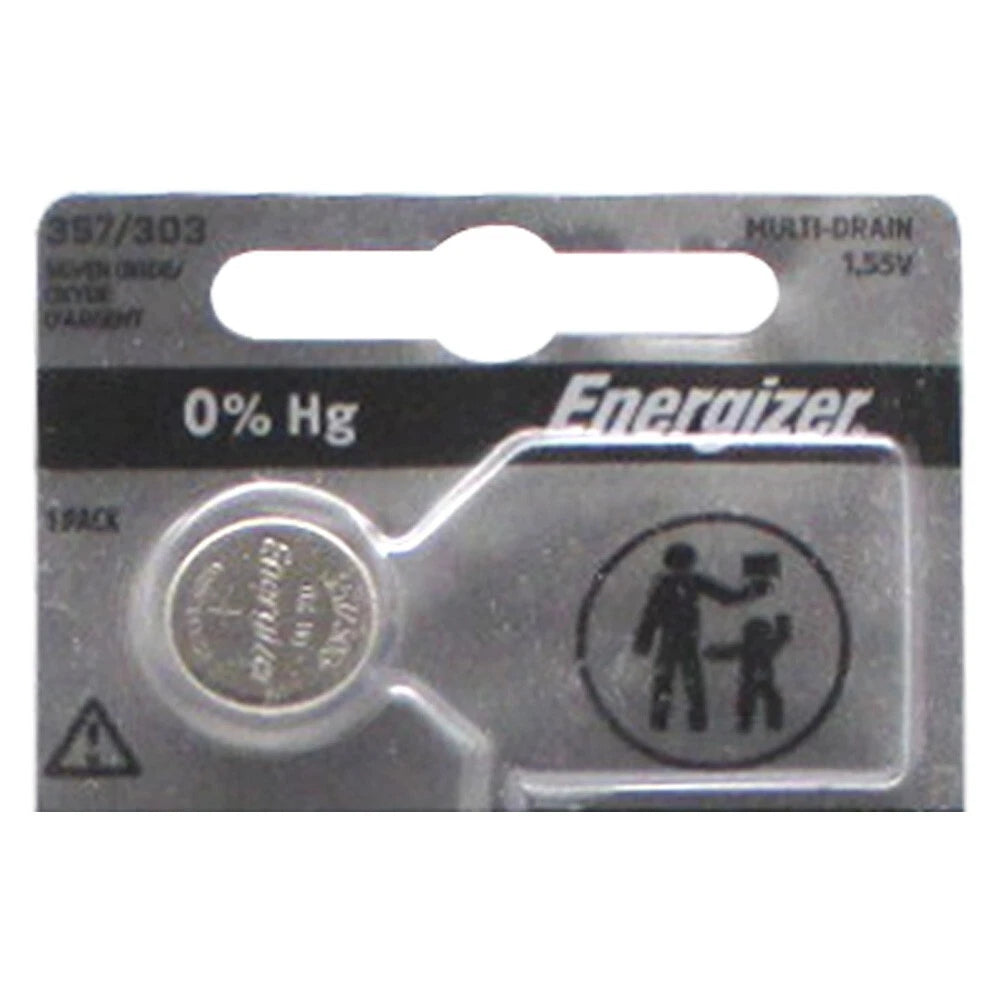 Energizer 357 / 303 Silver Oxide 4 Batteries (SR44SW / SR44W)