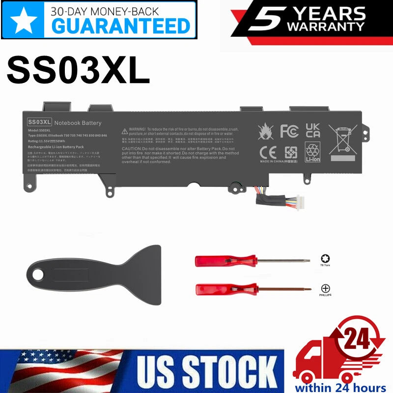 ?SS03XL Battery For HP EliteBook 735 745 830 836 840 846 G5 933321-855 HSN-I12C