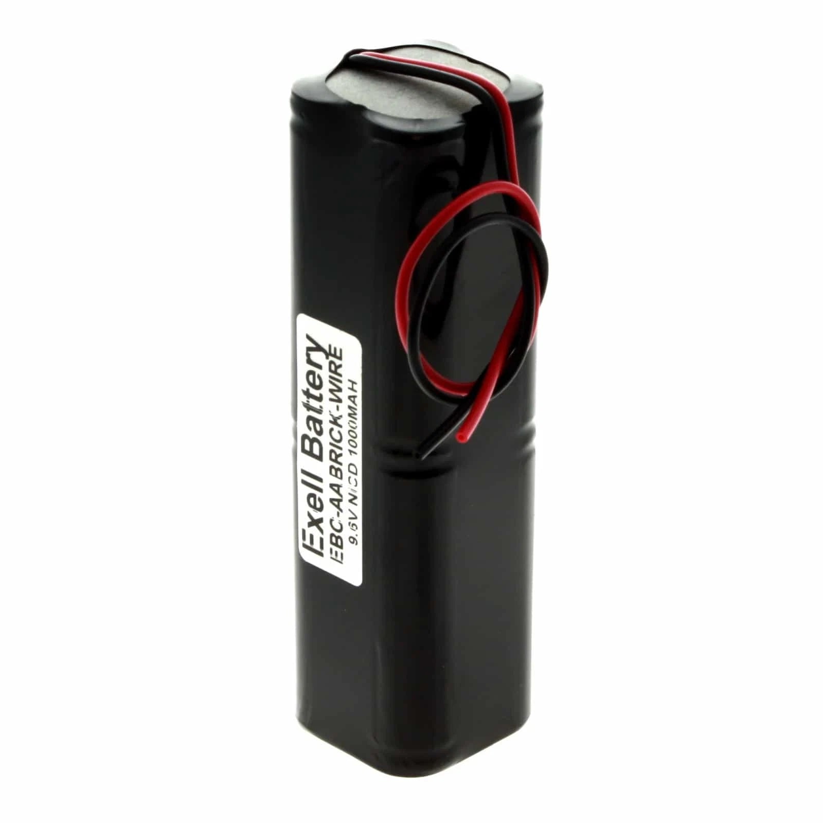 9.6V 700mAh Custom NiCD Battery with 6.0" 18AWG Wires For Exit Signs, Lighting