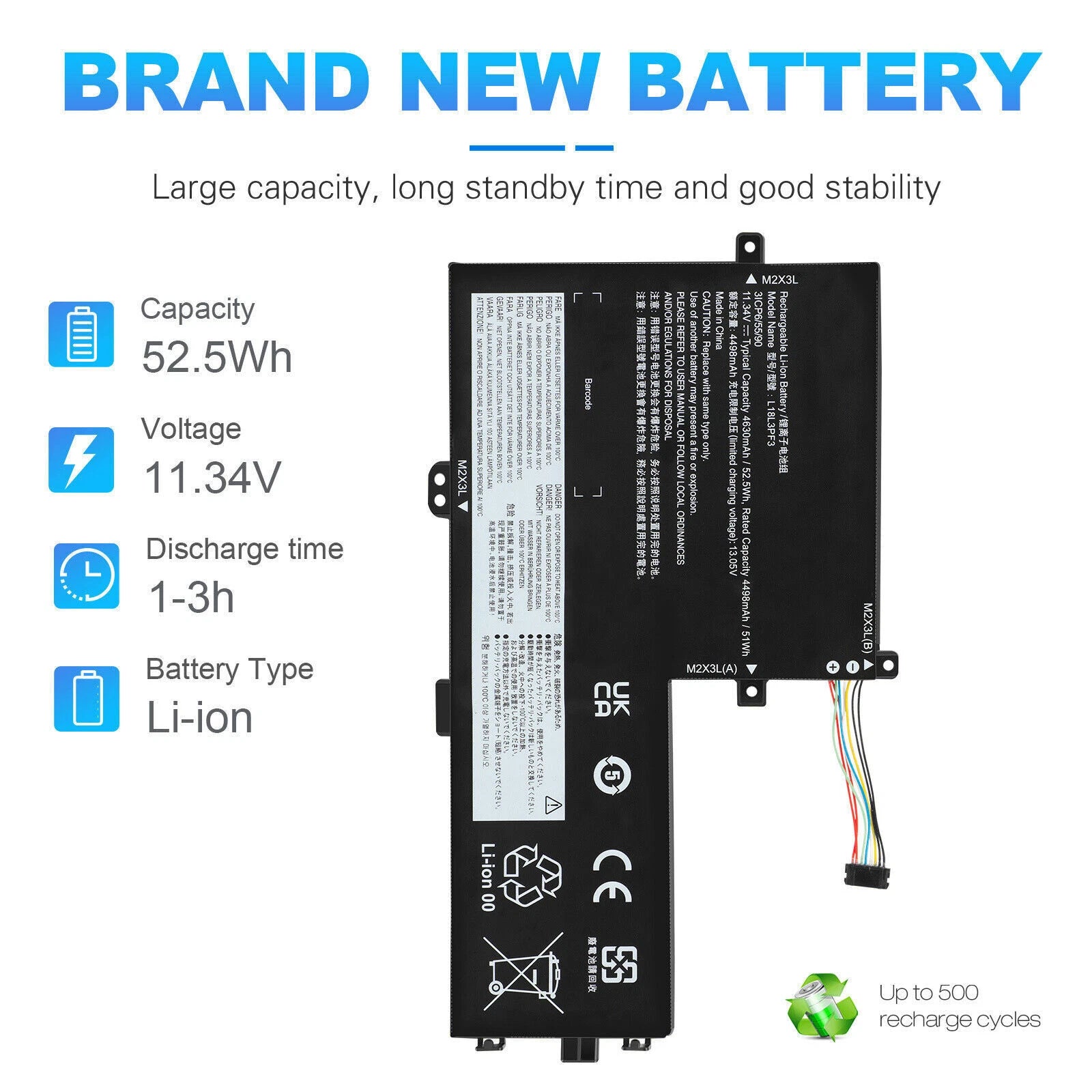 L18L3PF3 L18C3PF7 Battery For Lenovo Ideapad S340-14 S340-15 L18L3PF2 L18M3PF6