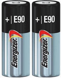2 Pack New Energizer E90 N LR1 MN9100 910A 1.5V Alkaline Batteries EXP 12/2023