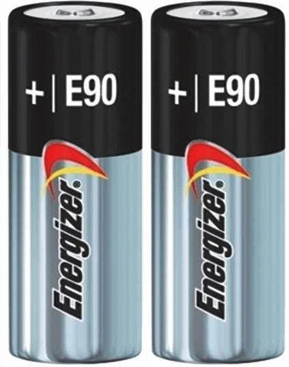 2 Pack New Energizer E90 N LR1 MN9100 910A 1.5V Alkaline Batteries EXP 12/2023