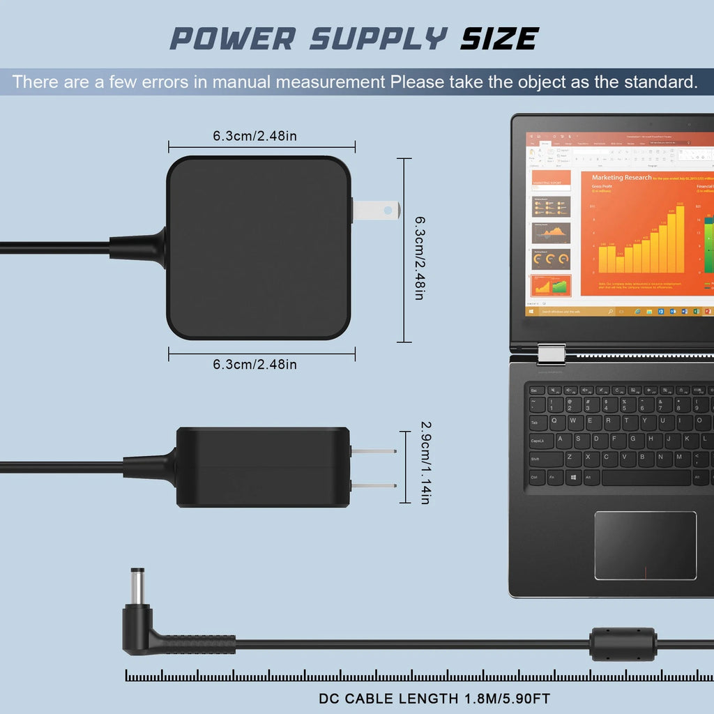 For ASUS 19V 2.37A 45W AC Adapter Charger Power Supply For AD883J20 X540S 4.0 mm