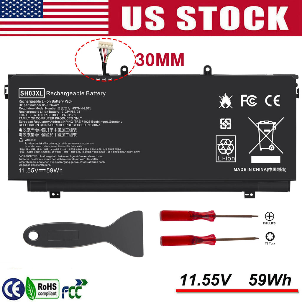 SH03XL Battery for HP Spectre X360 13-AC033DX 13 w023dx 859026-421 859356