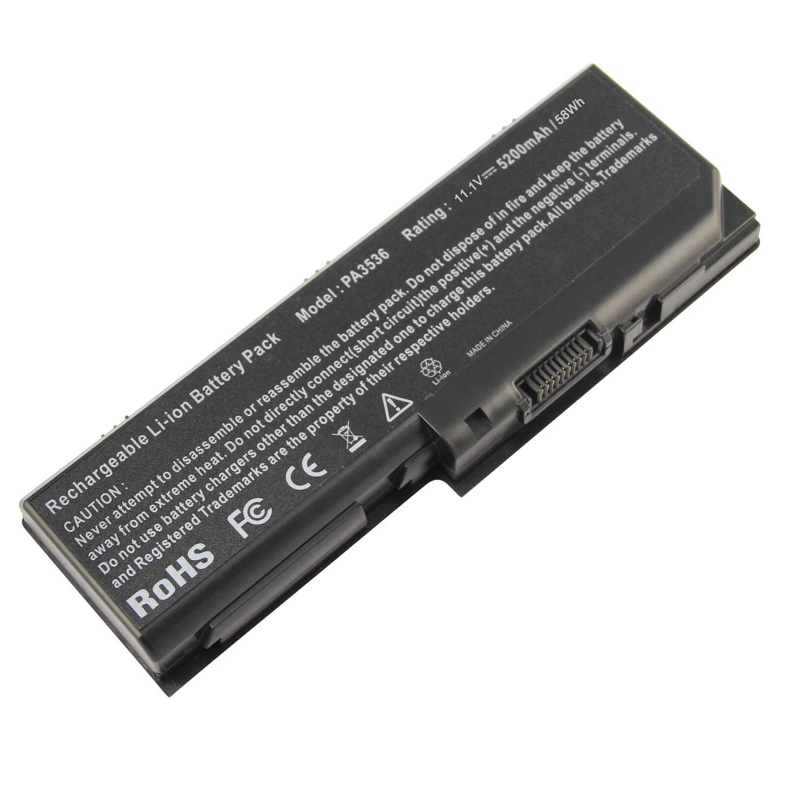 Battery for TOSHIBA Satellite L350 L355 P200 P300 X205 PA3536U-1BRS PA3537U-1BRS