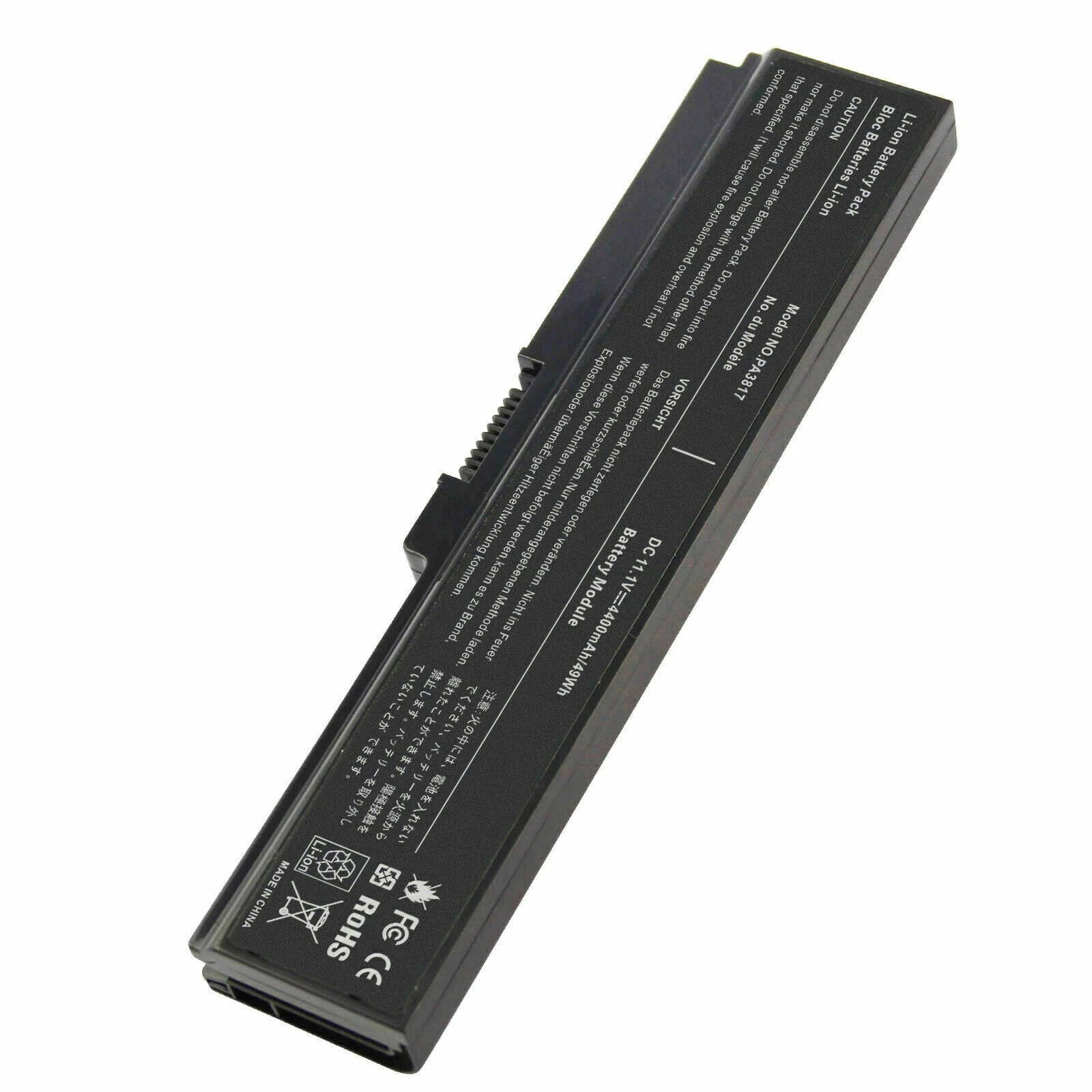 PA3819U-1BRS Battery Replace for Toshiba Satellite L645 L745 L755 PA3817U-1BRS