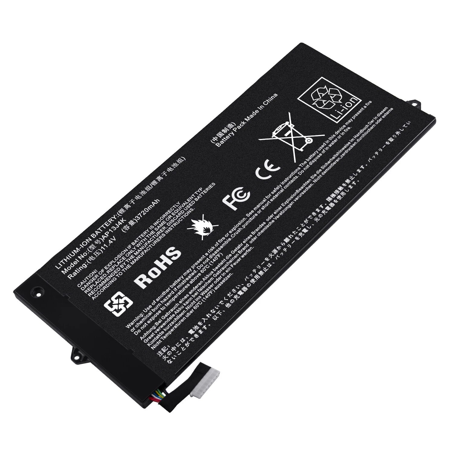 for Acer Chromebook C720 C720P C740 Battery 11.4V 45Wh AP13J4K AP13J3K C740-C4PE