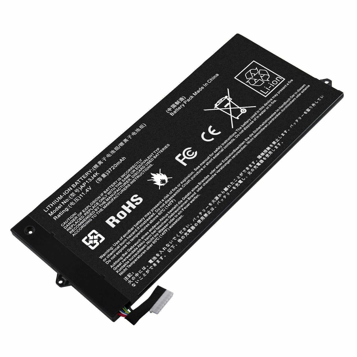 AP13J3K Laptop Battery For Acer Chromebook C720 C720P C740 14 CB3-431 AP13J4K