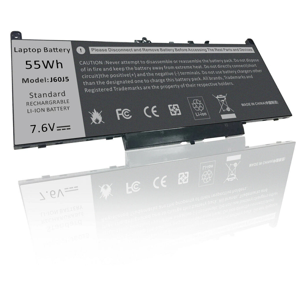 J60J5 Battery For Dell Latitude E7270 E7470 Type 451-BBSX 242WD MC34Y R1V85