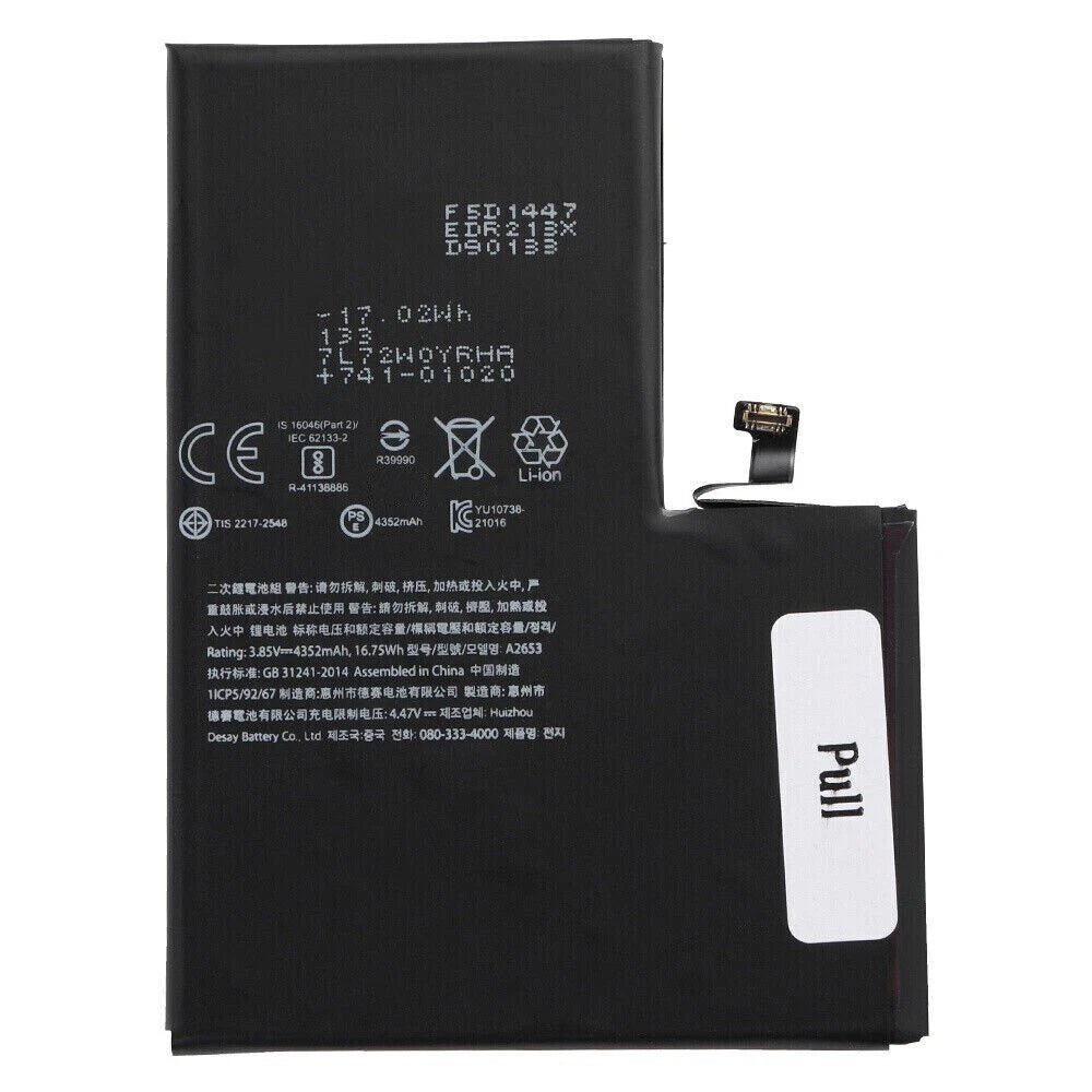 New Replacement Internal Battery For iPhone 11 12 13 Mini Pro Max +Tool Adhesive