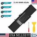 WJ5R2 Battery for Dell Precision 3510 M3510 Latitude E5570 4F5YV G9G1H 84Wh