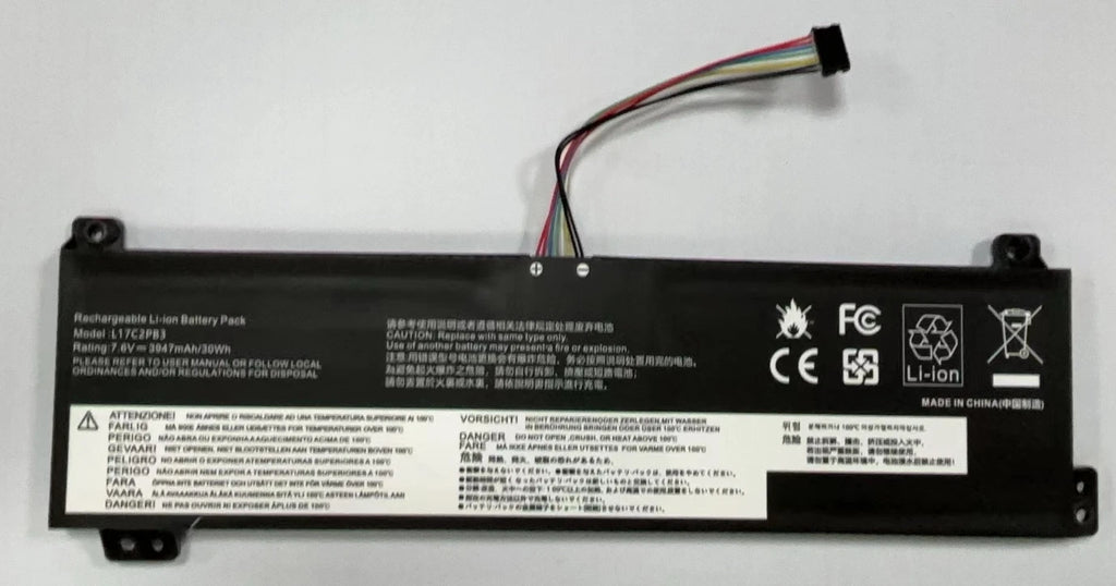 Battery L17C2PB3 L17L2PB3 For Lenovo V130-15IGM V130-15IKB V330-15IKB V130-15IGM