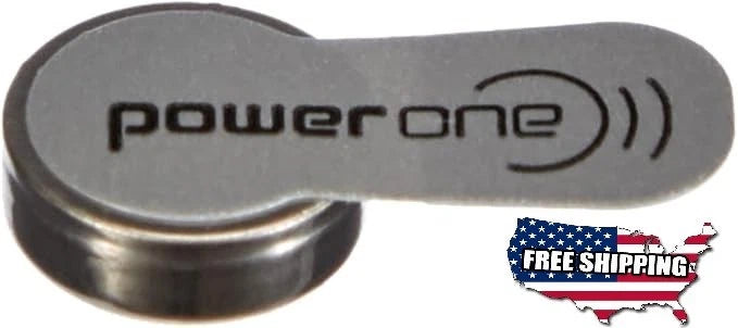 Pack of 6 PowerOne P312 Hearing Aid Batteries Expire 05-2029