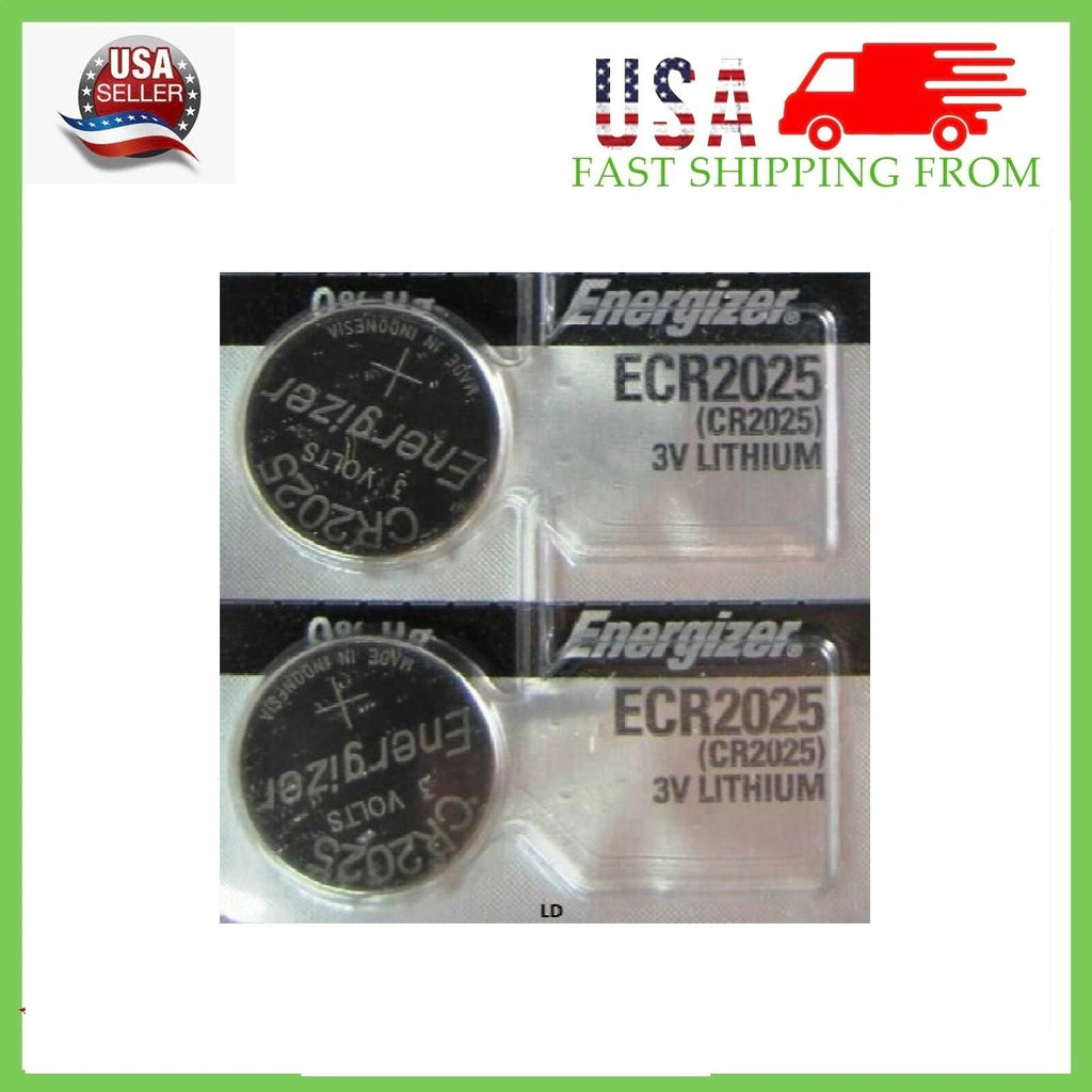 10 Pack Fresh Energizer ECR 2025 CR 2025 Lithium 3V Battery CR2025 Expire 2033