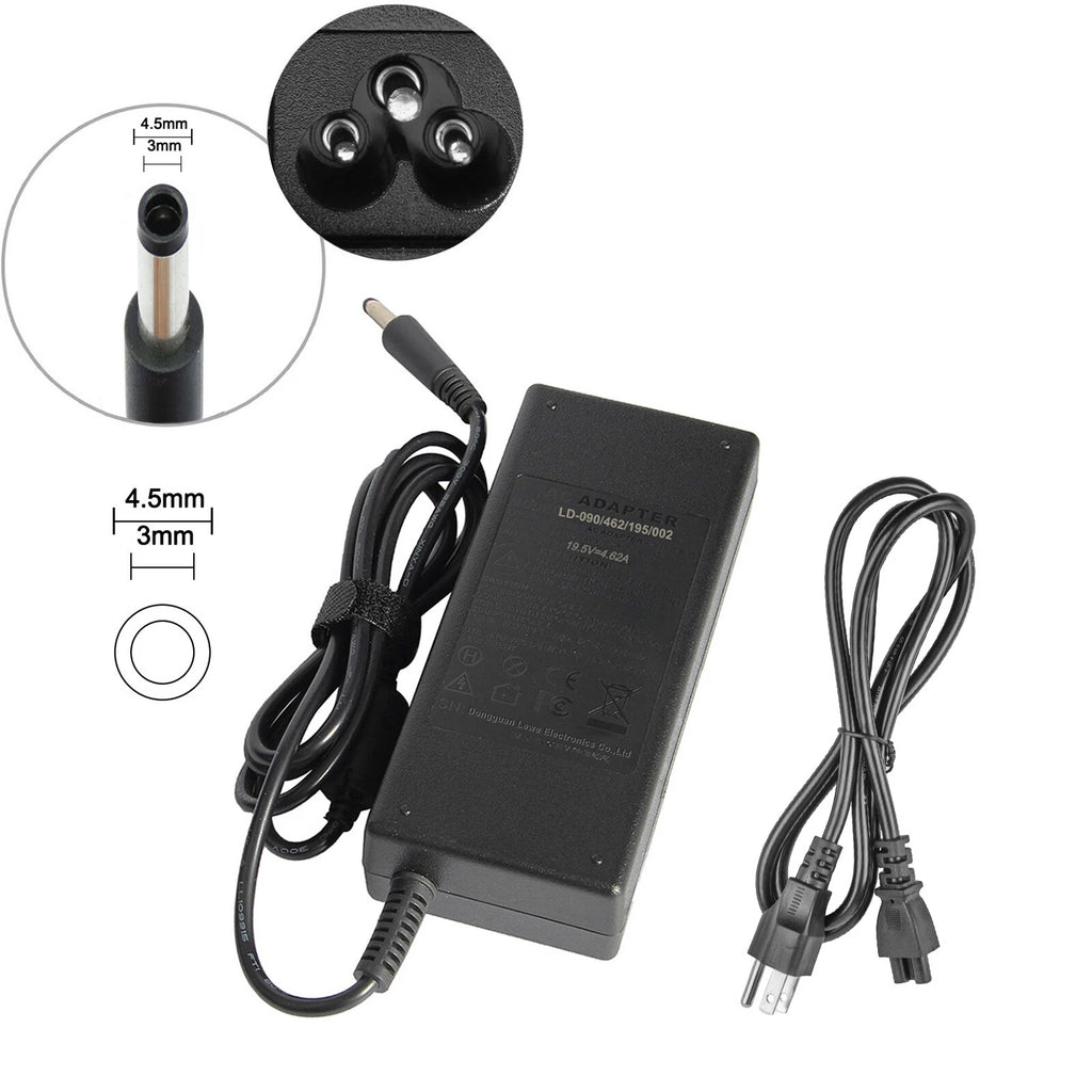 90W AC Adapter Charger For Dell Inspiron 14 3451 3452 3458 3459 5451 5452 5455