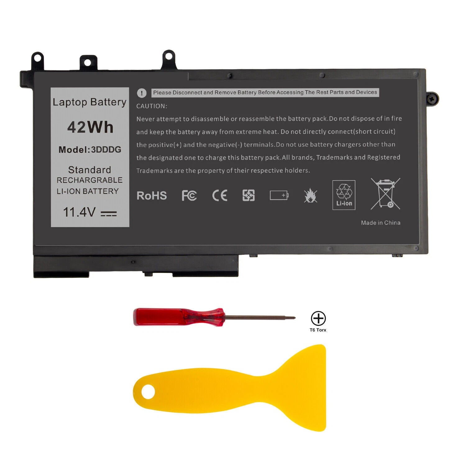 Lot Battery For Latitude 5280 5480 5580 5290 5490 5580 5590 3DDDG 049XH 45N3J