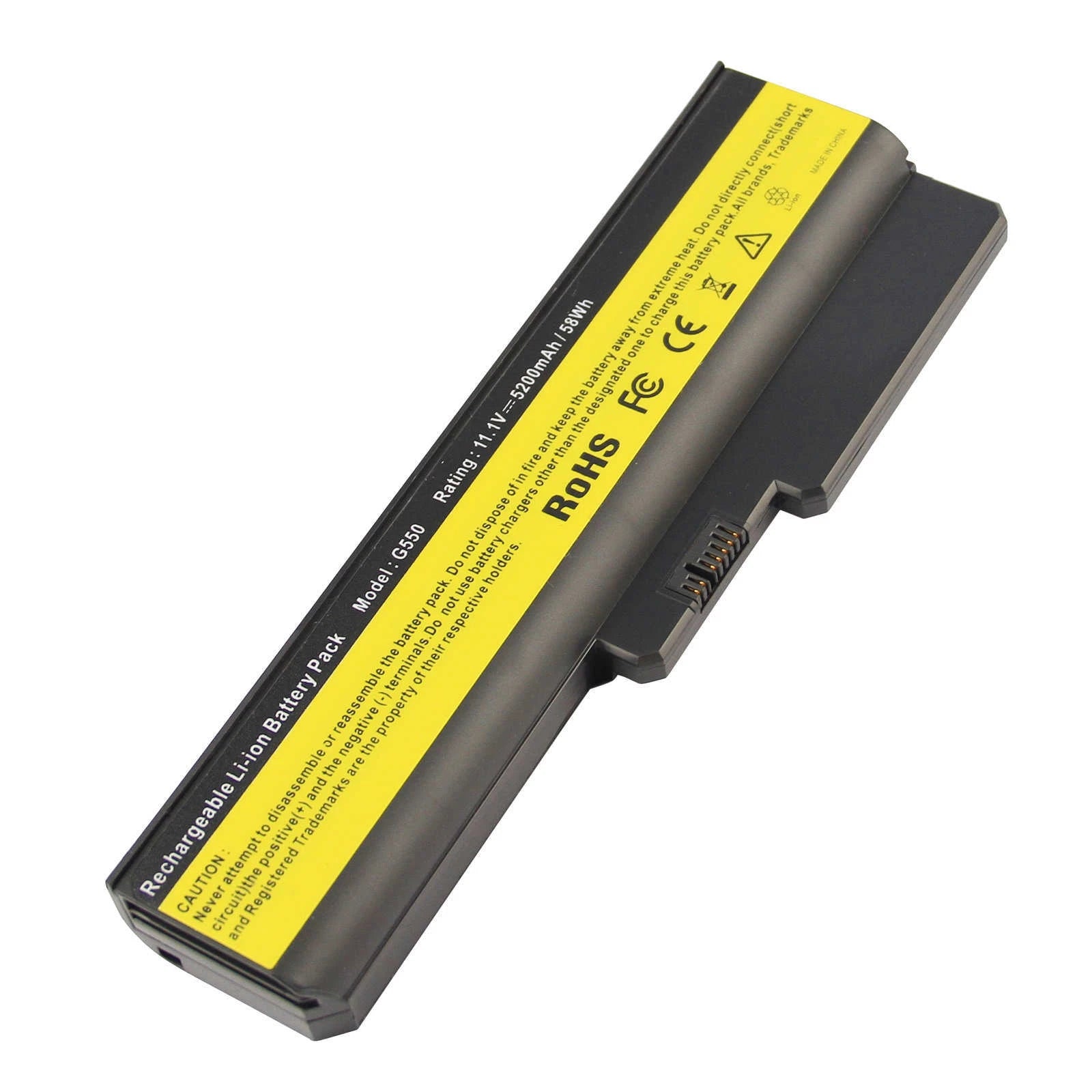 6Cell Battery for Lenovo IdeaPad G430 G450 G455 G530 G550 G555 B460 B550 42T4729