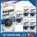 6 Pack New Fresh Energizer ECR2450 CR2450 BR2450 Lithium 3V Battery Exp 03/2032