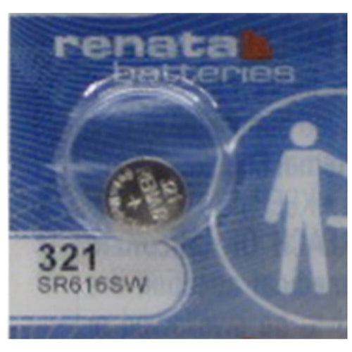 1 Renata 321 SR616SW SR616 D321 V321 SR65 GP321 LR65 Silver Oxide Battery