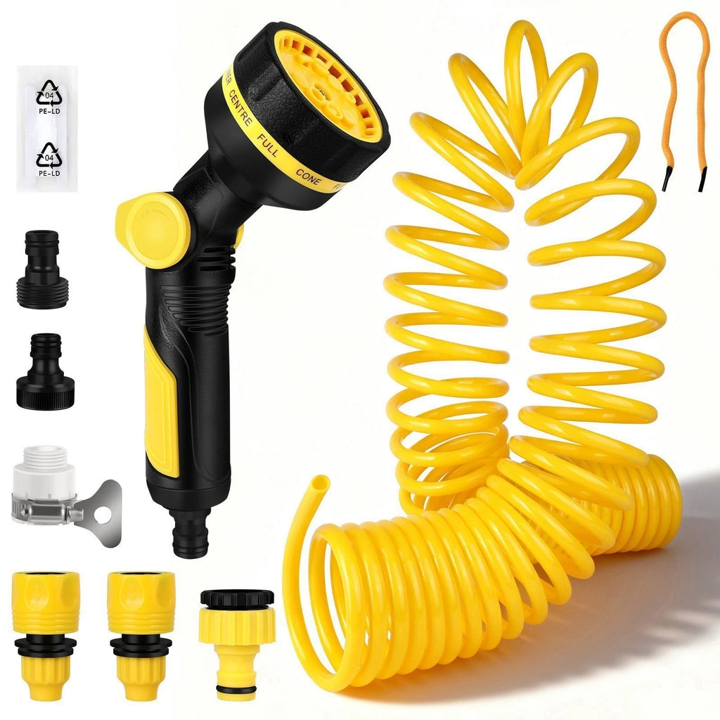 25ft, 50ft new Expanding Expandable Water Hose No-Kink Garden Hose with Nozzle