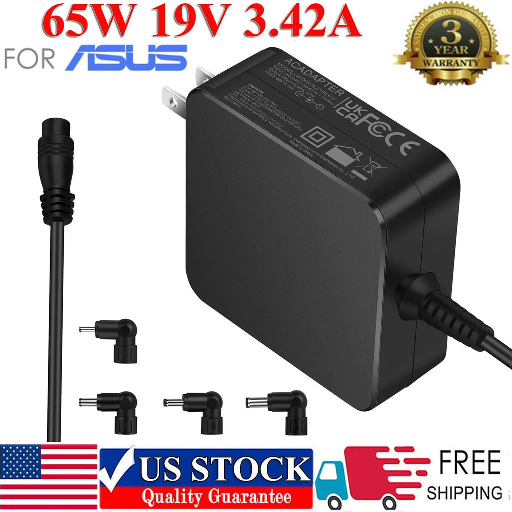 65W AC Power Adapter For ASUS Vivobook 14 15 17 ADP-65DW A ADP-65DW B Charger