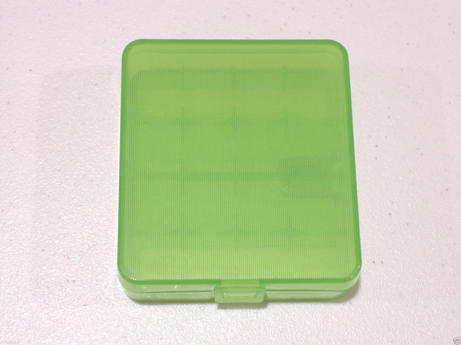 1 pc Green Hard Plastic Case Holder Storage Box For 4 x 18650 Battery (4 bay)