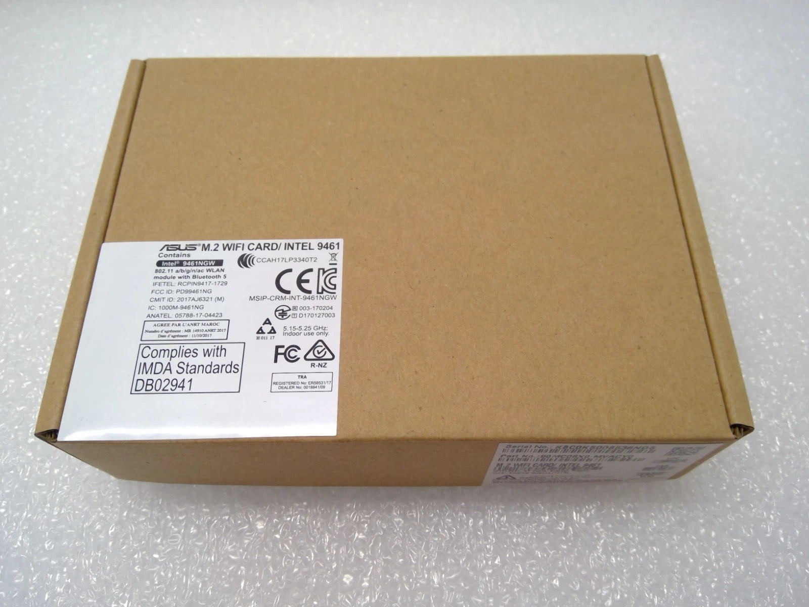 NEW INTEL 9461NGW M.2 2230 802.11AC WLAN BLUETOOTH 5.1 WIFI CARD L12675-001