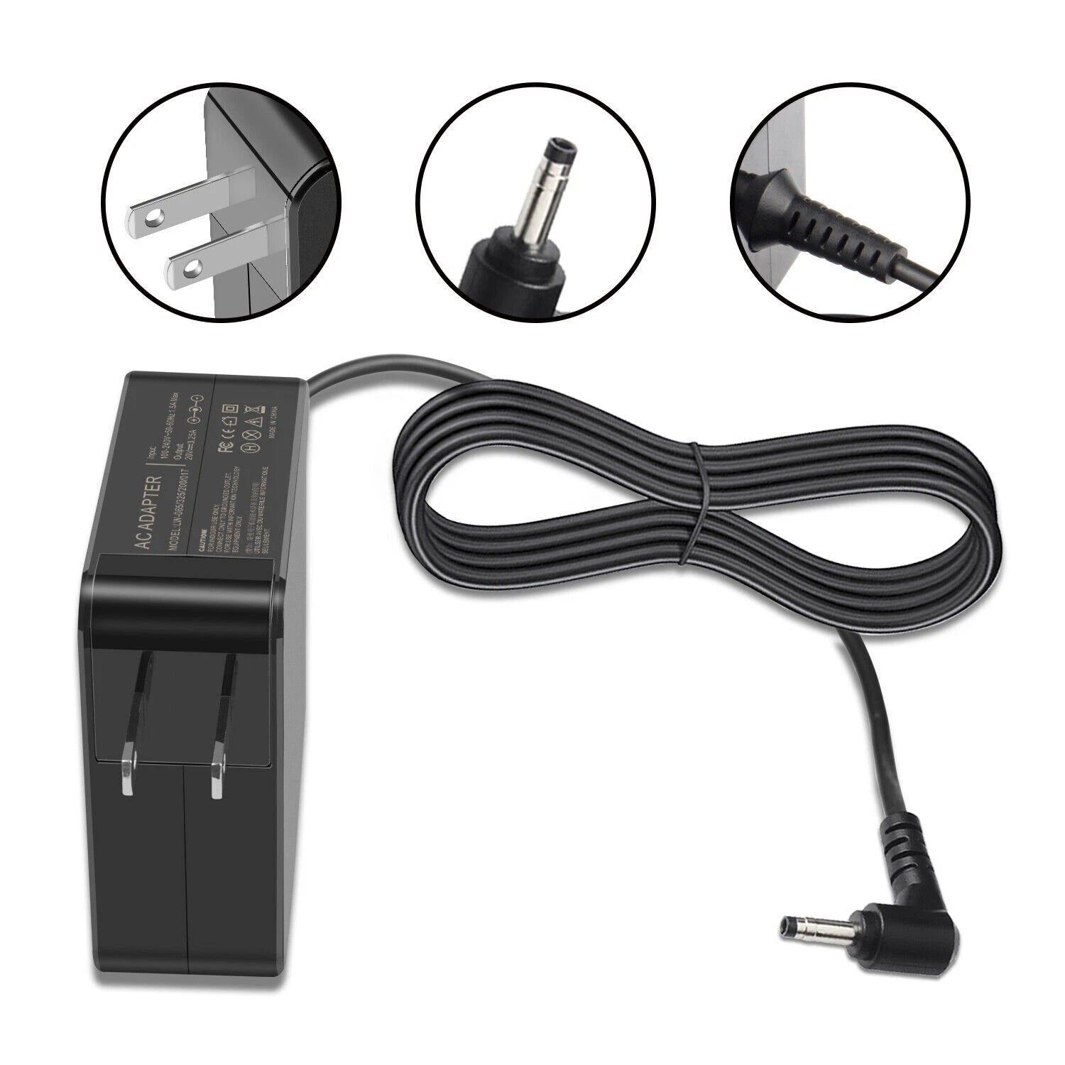 For Lenovo Ideapad 1 1i 14IGL7 82V6 82V6S00000 Laptop Charger AC Power Adapter