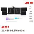 ??LOT BATTERY FOR APPLE MACBOOK PRO 16" 2021 A2485 A2527 11.45V 99.6Wh MK183LL/A