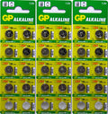 LR54 GP189 LR1130 389 Button Cell 1.5v Alkaline 30 Batteries