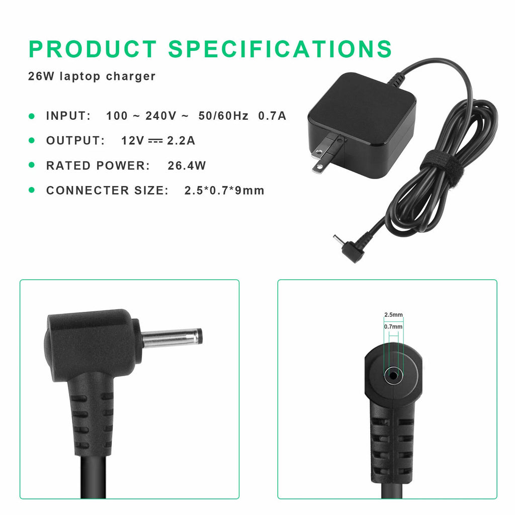 AC Adapter Charger For Samsung Series 3 Chromebook XE303C12 Google Chrome OS CL
