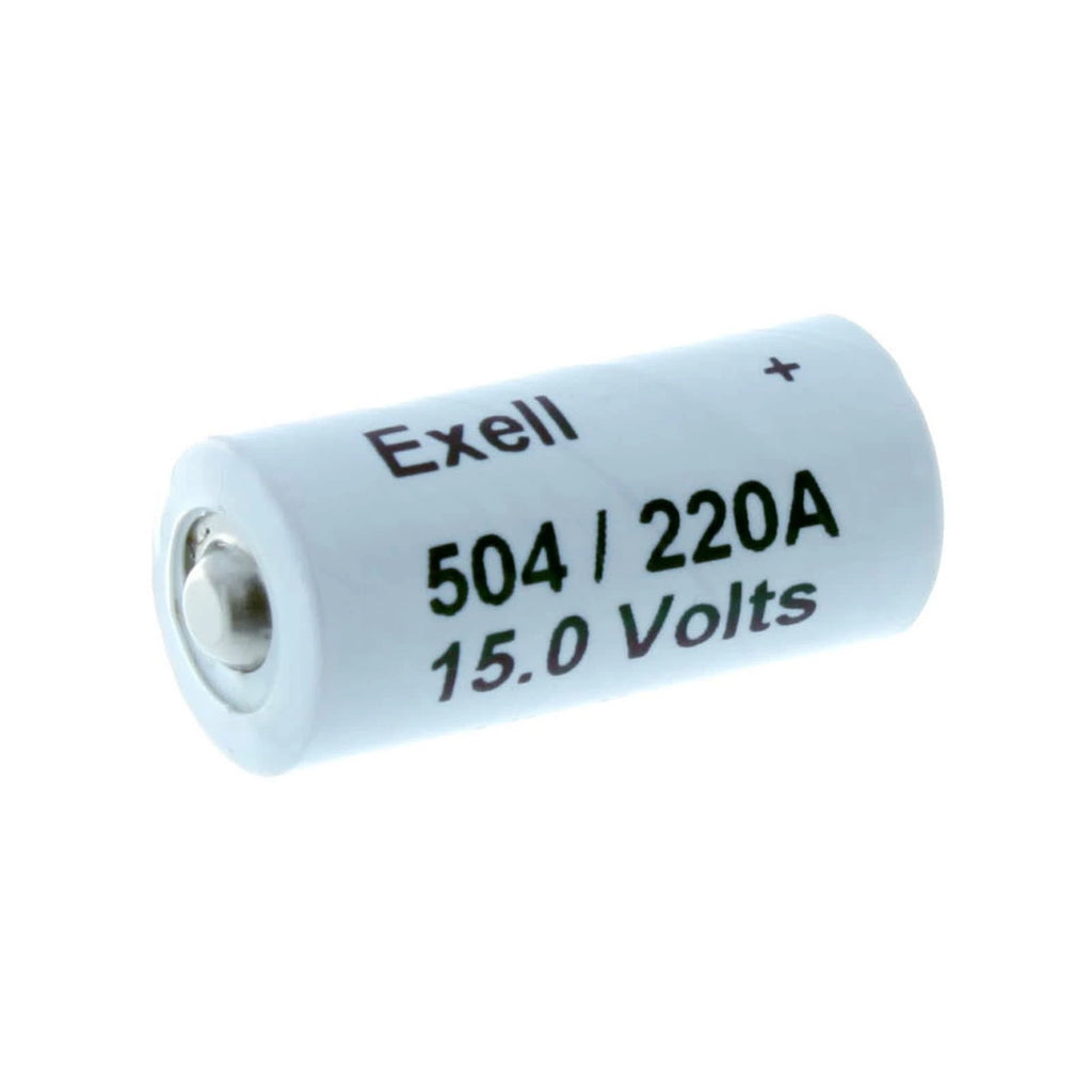 Exell Battery A220/504A 10F15, 220A, 2500, 504, 504A, A220, A504, B154, BA332/U