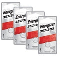 Energizer 357 / 303 Silver Oxide 4 Batteries (SR44SW / SR44W)