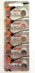 10 MAXELL LR1130 AG10 189 L1131 389 V10GA 1.5 V BATTERY