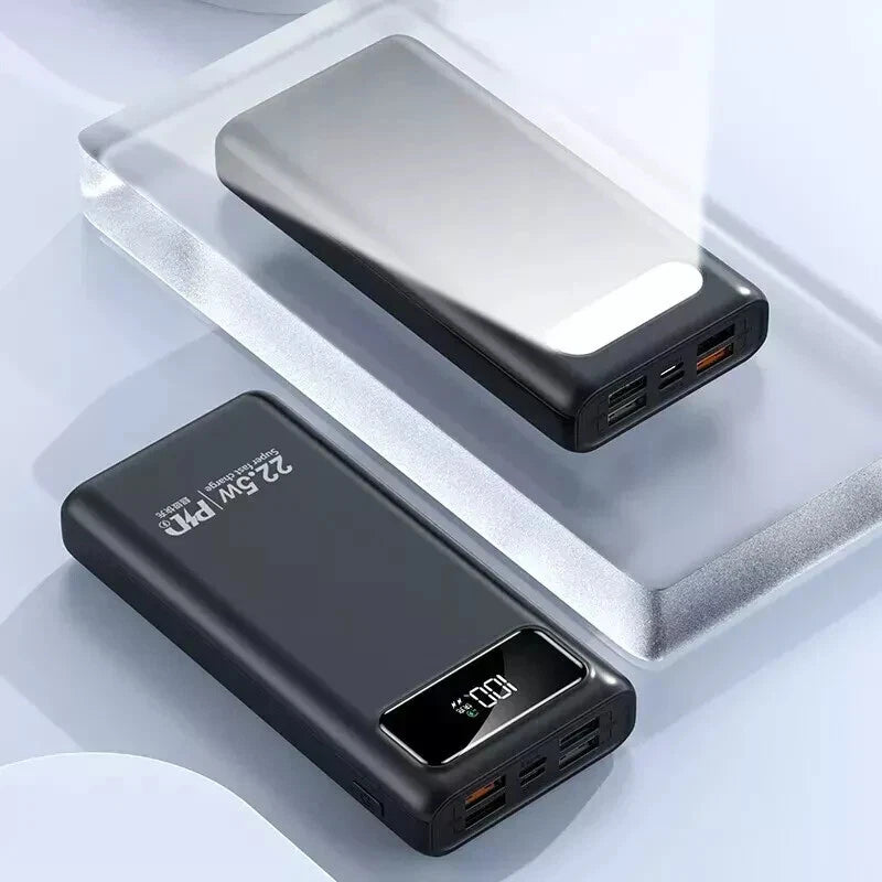 Slim Power Bank 20000mAh Portable External Battery Fast Charger For iPhone