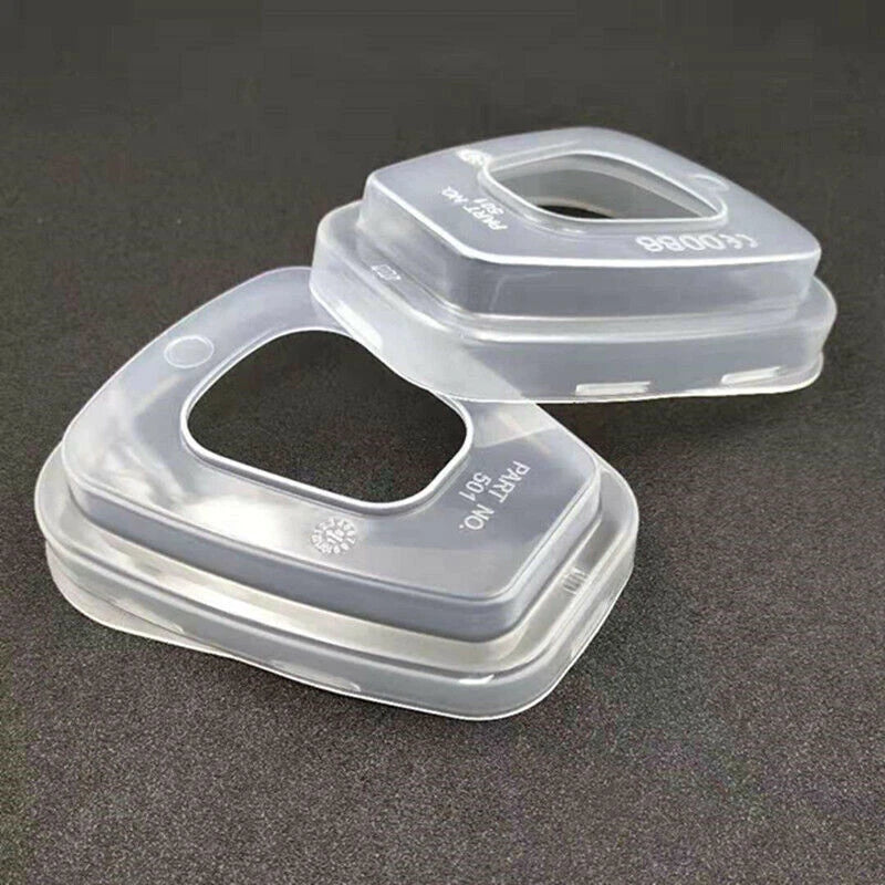 12PCS 501 Filter Retainer Cover For 5N11 5P71 7502 6200 Respirator Mask Filter