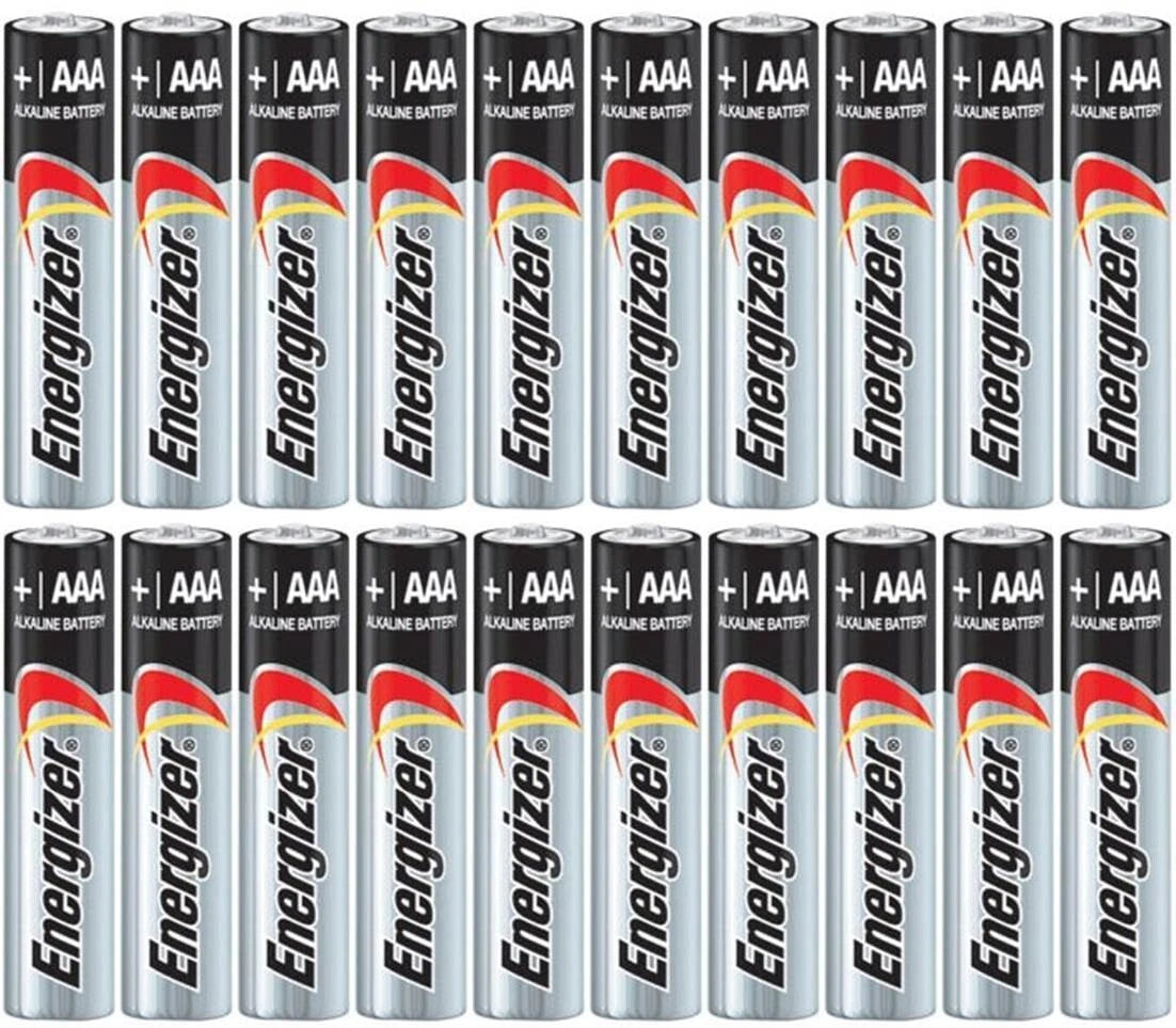 20 Energizer Max AAA E92 Battery Pack Exp. 2032